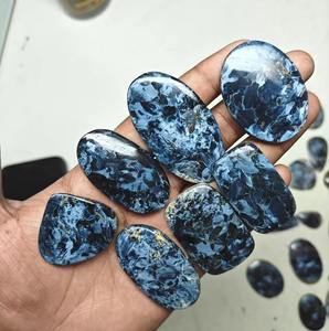 หินอัญมณี Malachite ธรรมชาติอัญมณี cabochons จำนวนมากสำหรับการทำเครื่องประดับ - Product Image 3