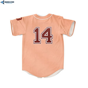 OEM Custom Baseball Jersey Quick Dry Lightweight Athletic Team Apparel - Product Image 2