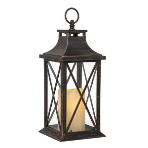 Hot Arrival Luxury Matte <b>Black</b> Wrought Iron Candle <b>Lantern</b> Indoor Outdoor Wedding Festival Decorative Light Candle - Product Image 5