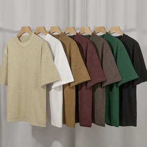 Nouvelle Arrivée 2026 – T-shirt Oversize Premium 100% Coton pour Homme – Impression de Logo Personnalisé, Style Urbain Hip Hop Lourd - Product Image 1