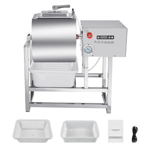 Marinatore Commerciale per Carne in Acciaio Inox da 40L, Rotazione Bidirezionale, Macchina Sottovuoto a 3 Velocità per Salsicce - Product Image 1