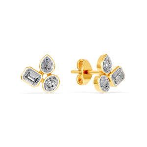 Pendientes de Oro Sólido de 14K, 9K, 10K y 18K con Diamante de Laboratorio de 0.98 Quilates, Certificado IGI, RJC, ODM, OEM, Fabricante de Joyería Fina Ética EA502448 - Product Image 6