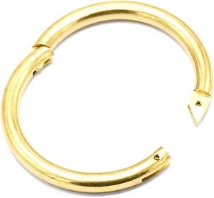 Anillo Nasal para Ganado - Aparatos Obstétricos de Alta Calidad en Acero Inoxidable con Impresión y Tamaño Personalizados para Agricultores y Veterinarios - Product Image 1
