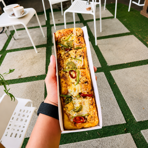 Bandeja Plegable de Papel Kraft para Pizza, Personalizable con Logotipo, Biodegradable, Desechable, Ecológica, de Grado Alimenticio - Product Image 2