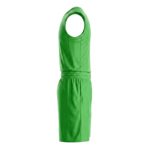 Ensemble d'uniformes de basketball personnalisés par sublimation – Maillots et shorts d'équipe imprimés avec nom et numéro – Équipement d'entraînement respirant – OEM - Product Image 2