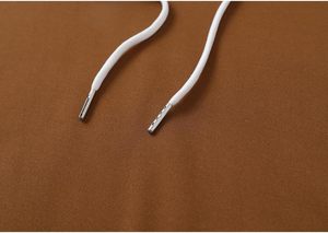 Sweat à capuche pour homme, coupe classique, hiver, lourd, sans doublure, streetwear, haute qualité pour broderie, 100% coton - Product Image 4