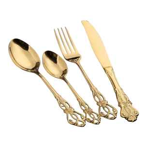 Cuillère de service en acier inoxydable au design luxueux, résistante au lave-vaisselle, pour la cuisine et la maison, qualité export, vente en gros - Product Image 4