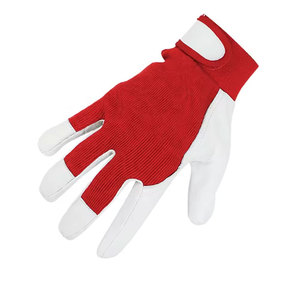 Cowhide Split Leather Men Driving Gloves Warm Winter Full Fleece Lining General Purpose Safety Industrial Work Protection Gloves - Product Image 6