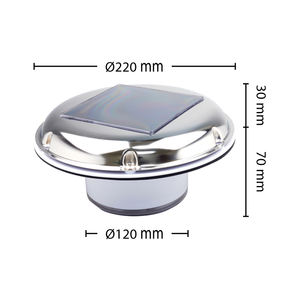 Ventilateur solaire marin - Product Image 2
