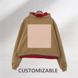 Custom Logo Unisex <b>Hoodie</b> Wholesale 100% Cotton Fleece Pullover OEM/ODM Heavyweight Streetwear Sweatshirt Bulk Supplier - Product Image 1