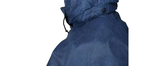 Factory Price Unisex Blue Waterproof Polyester Rain Suit Full Sleeve All Seasons Outdoor Wear Safety Rain Coat Wholesale - Product Image 2