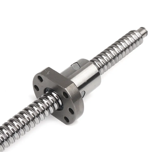 Movimiento lineal confiable para máquinas CNC y equipos industriales-Husillo de bolas de acero con tuercas y rodamientos Componentes del núcleo del motor - Product Image 1