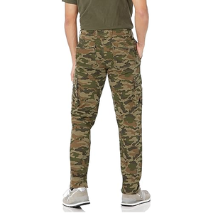 Pantalones Jogger Cargo de Camuflaje para Hombre, Elásticos, con Bolsillos Funcionales, para Entrenamiento al Aire Libre y Uso Casual - Product Image 2