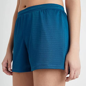 New Arrival Casual Outdoor Elastic Waist Active Shorts for <b>Women</b> <b>Women</b> Shorts Gym Shorts Lightweight Performance Fit <b>Teal</b> Shorts - Product Image 5