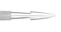 Pousse-cuticules professionnel en acier inoxydable avec cuillère double face et pointe fine pour manucure, pédicure, nail art et usage domestique