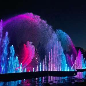 Fuente de Agua Musical para Exteriores Horticlub con Espectáculo de Luces LED, Sistema de Fuente Multimedia Grande de Acero Inoxidable para Jardín Moderno - Product Image 5