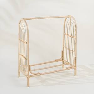 ราวแขวนเสื้อผ้าหวายธรรมชาติ ลดราคาสุดคุ้ม ราวแขวนเสื้อผ้า ราวแขวนเสื้อผ้าสำหรับร้านเสื้อผ้า - Product Image 6