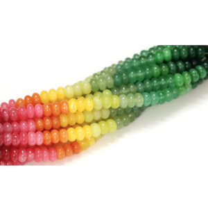 Cuentas de Cuarzo con Tres Tonos de Color: Cuentas Redondas de 7-8mm para Joyería y Manualidades - Product Image 5