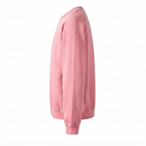 เสื้อสเวตเชิ้ตคอกลมลำลองแบบสั่งทำ ผ้าคอตตอนผสม แขนยาว แบบเรียบ ผลิตแบบ OEM ODM ขายส่งจากโรงงาน - Product Image 2