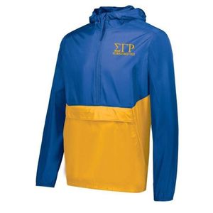 Sigma Gamma Rho <b>Sequin</b> Bomber <b>Jacket</b> SGRho Greek Sorority Gold Blue Sparkle <b>Jacket</b> Womens Greek Apparel - Product Image 1