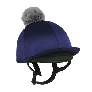Casco de Seguridad para Montar a Caballo de Alta Calidad 2026, con Doble Visera, Diseño Transpirable, Color Negro, Logotipo Personalizado - Product Image 1
