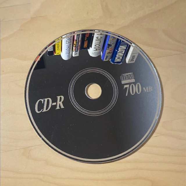 Acrylic Laser Cut Smooth Edge Eco-friendly Modern Custom CD Mirror Disc Wall Mirror Big Disk
