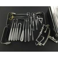 Ensemble d'instruments chirurgicaux orthopédiques pour palatine fendue, 25 pièces, nouveau kit avec boîte, qualité professionnelle en acier