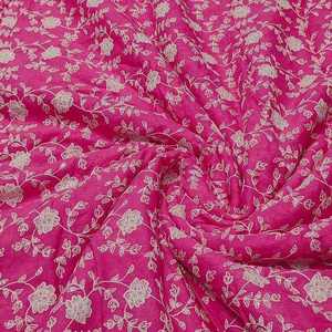 Tissu en Chiffon Brodé Malty Dobby 100% Polyester Respirant Écologique pour Mariage, Couleurs Personnalisées, Fournisseur Textile Export - Product Image 5