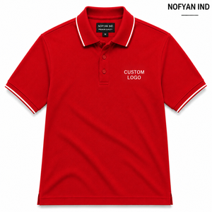ผู้ผลิตเสื้อโปโลแบบขายส่ง รับผลิตเสื้อโปโลแบบ OEM ODM คุณภาพพรีเมียม ผ้าคอตตอนปิเก้ รับทำแบรนด์ส่วนตัว ปักโลโก้ตามแบบ - Product Image 1