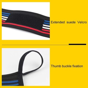 Muñequeras Deportivas de Neopreno y Poliéster Ecológicas, Transpirables, Antideslizantes y Duraderas de la Mejor Calidad para Fitness, Levantamiento de Pesas y Fisicoculturismo - Product Image 2