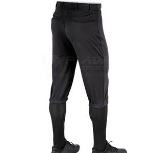 Pantalones de béisbol de estilo clásico con diseño atlético, presillas para cinturón y cintura elástica para máxima comodidad. - Product Image 6