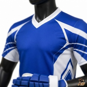 Conjunto de Jersey y Pantalones Cortos para Hockey sobre Ruedas, Uniforme Deportivo Atlético, Ligero, Transpirable, para Entrenamiento y Competencia, Ropa Deportiva Premium - Product Image 5
