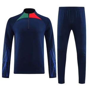 Ensemble de survêtement de football pour homme et enfant, uniforme de sport, veste et pantalon de football, vêtements de sport - Product Image 6