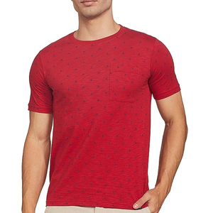 Camiseta de Manga Corta para Hombre, Cuello Redondo, Color Verde Menta, Corte Regular, Estilo Casual, 100% Algodón Jersey - Product Image 5