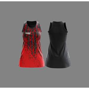 Uniforme de Netball Personalizado con Nombre y Número |   Uniforme Sublimado con Logotipo del Equipo, Nombre y Número |   Poliéster Transpirable - Product Image 6