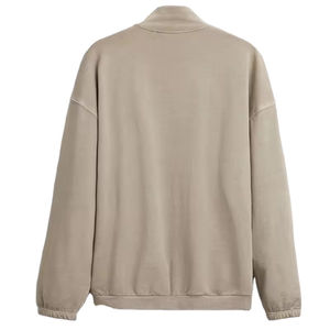 Sudadera de Invierno Personalizada para Hombre con Cuello Alto, Forro Polar Grueso 100% Algodón, Estilo Urbano Vintage con Impresión Digital Efecto Desgastado por el Sol - Product Image 5