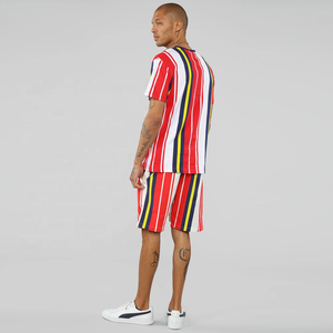 New arrival Summer Sublimation T-Shirt and Shorts Sets <b>Twinset</b> Worsted Fabric 100% Organic Cotton Eco-Friendly - Product Image 2
