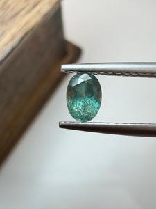 Alexandrita Natural, Corte Ovalado, Color Verde Azul Cambiante, Piedra Preciosa de 4x5.50mm, 0.57ct, Piedra Suelta para Coleccionistas - Product Image 1