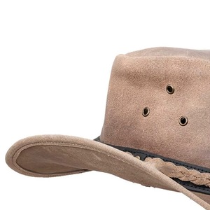 Sombrero de vaquero de cuero duradero y sencillo, personalizable, diseño deportivo, uso casual al aire libre/deportivo, sombrero de vaquero para las cuatro estaciones - Product Image 3