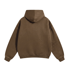 Custom Oversized Pullover Hoodie Heavyweight Cotton Fleece <b>Drop</b> Shoulder Streetwear OEM Private Label Manufacturer - Product Image 2