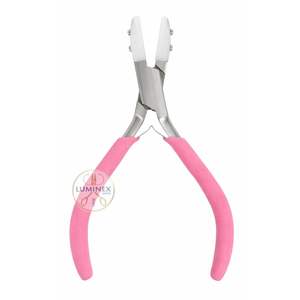 Alicates de Punta Plana de Acero Inoxidable con Mordazas de Nylon, Herramienta de Alta Calidad para Joyería, Agarre de Precisión, Herramienta Manual Profesional OEM - Product Image 3