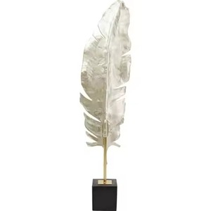 <b>Decorative</b> Finish Metal Sculpture Abstract Figurine <b>Decorative</b> Home Office <b>Table</b> <b>Decor</b> Interior Accent - Product Image 4