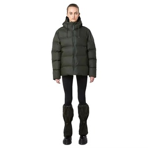 Manufacturer Custom Brand Shiny Puffer <b>Jacket</b> Winter Padded Coat Bubble Coat Unisex Zip up Outdoor Windbreaker Down <b>Jacket</b> - Product Image 5