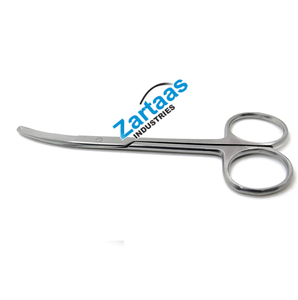 Tijeras Quirúrgicas Curvas Northbent de Acero Inoxidable de Alta Calidad, 13 cm, con Costura Ligada, Kit Quirúrgico Clase II, Manual, Certificado CE - Product Image 1