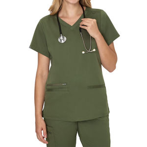 Ensembles de Blouses et Pantalons d'Infirmière Imprimés les Plus Vendus pour Hôpitaux, Cliniques et Salons de Beauté – Uniformes Professionnels Imprimés pour Femmes - Product Image 1