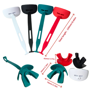 Protège-dents de style sucette pour le rugby américain, sangles de protection buccale pour la boxe, protège-dents dentaire général pour adultes et enfants - Product Image 4