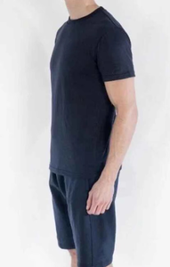 Camiseta de Verano para Hombre, Ecológica, Vintage, Lisa, con Logotipo Personalizado Impreso en la Parte Delantera, Camiseta de Poliéster/Algodón, Camiseta Lisa al por Mayor - Product Image 3