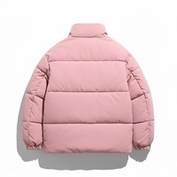 Vestes matelassées en duvet rose clair pour hommes, nouvelle collection, design personnalisé, respirantes, de haute qualité, avec capuche, vêtements d'extérieur
