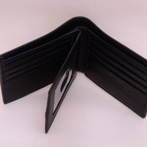 Portefeuille en cuir de vachette véritable fait main pour homme, en cuir naturel, durable et tendance - Product Image 5