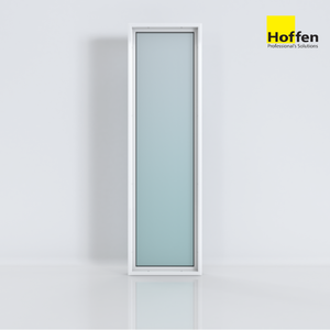 Ventana de PVC HOFFEN de 60x205 cm, Blanca, Insonorizada, Impermeable, con Aislamiento Térmico, Fabricada en Tailandia - Product Image 4